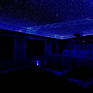 Потолок «Звездное небо» в кинозал (16)