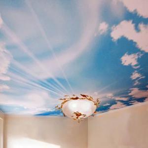 Потолок с фотопечатью «Небо,  облака»