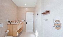 Тканевый потолок в ванную 8 м²
