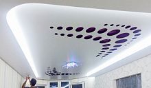 3D потолок в спальню 14,5 м²